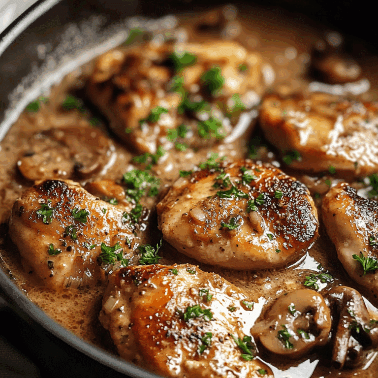 Easy and Flavorful Chicken Marsala Recipe