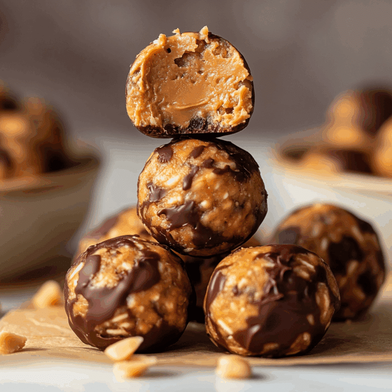 Easy Peanut Butter Energy Balls Recipe