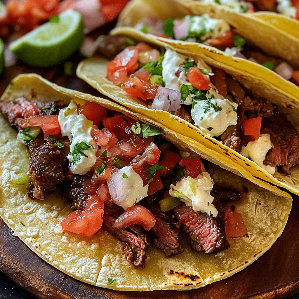 Easy Steak Tacos Recipe