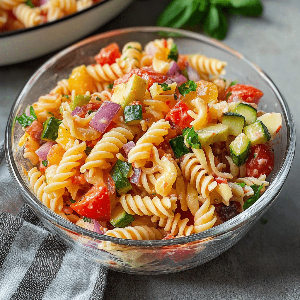 High-Protein Italian Pasta Salad Recipe