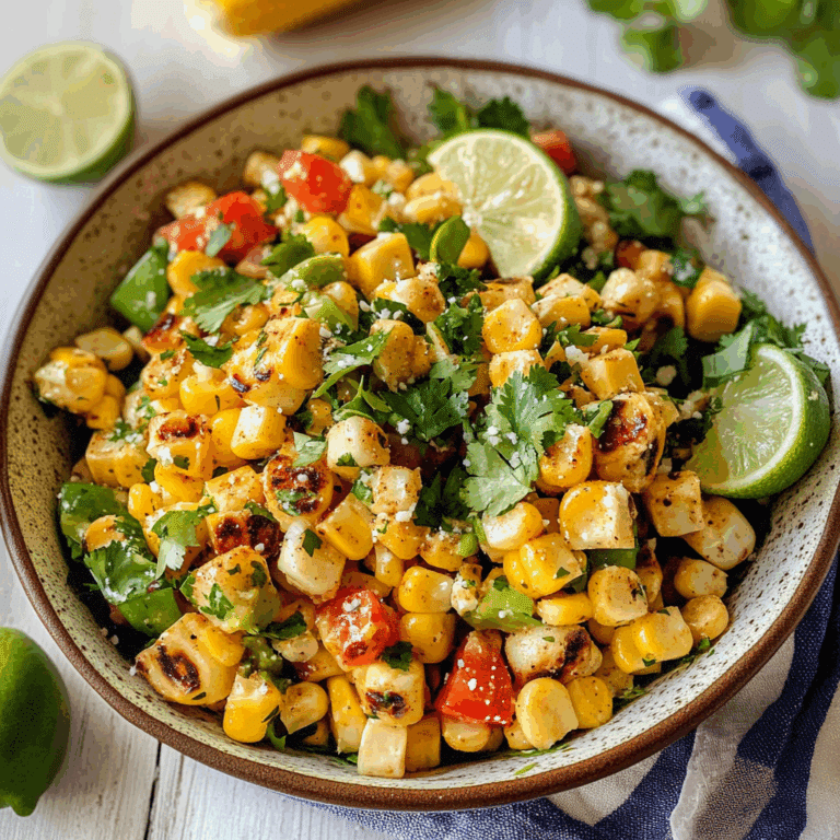 Mexican Street Corn Salad