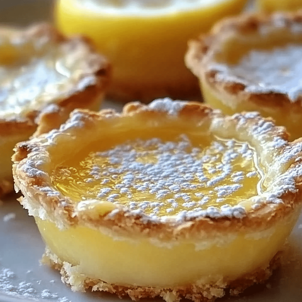 Baby Lemon Impossible Pies