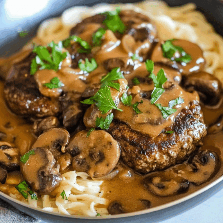 Bobby Flay Salisbury Steak