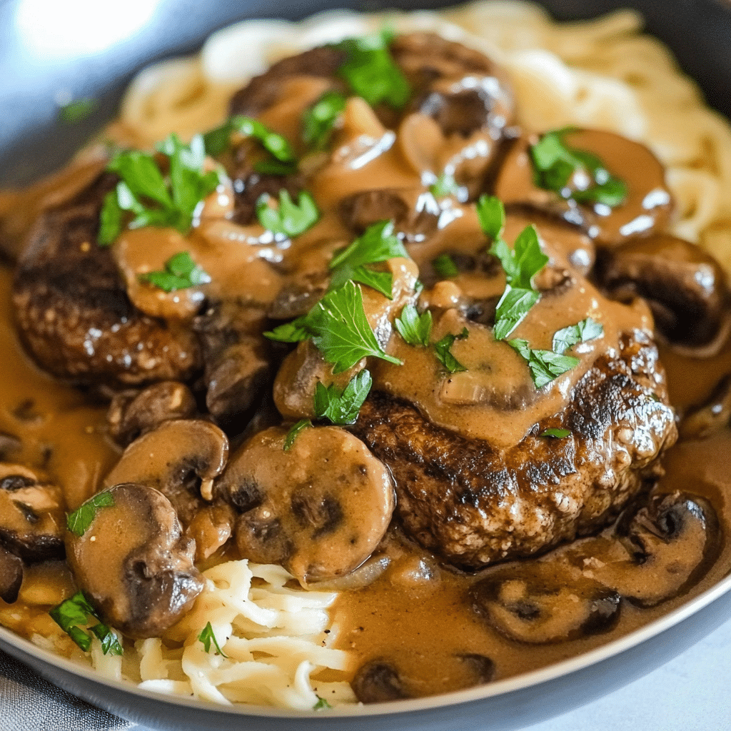 Bobby Flay Salisbury Steak