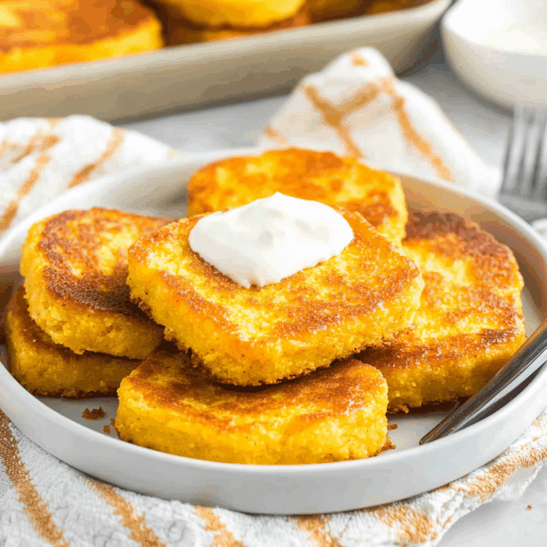 Crispy Fried Cornbread