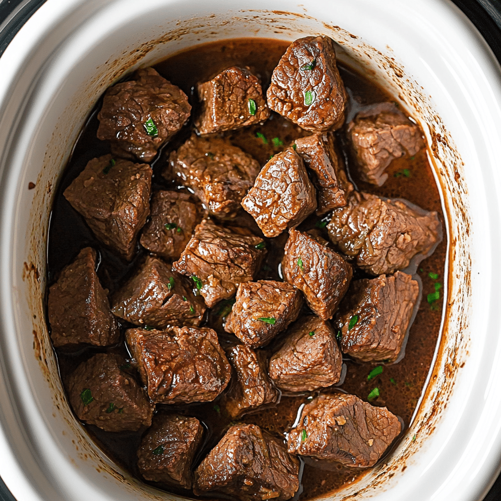 Crockpot Steak Bites