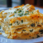 Garlic Butter Shrimp Scampi Lasagna