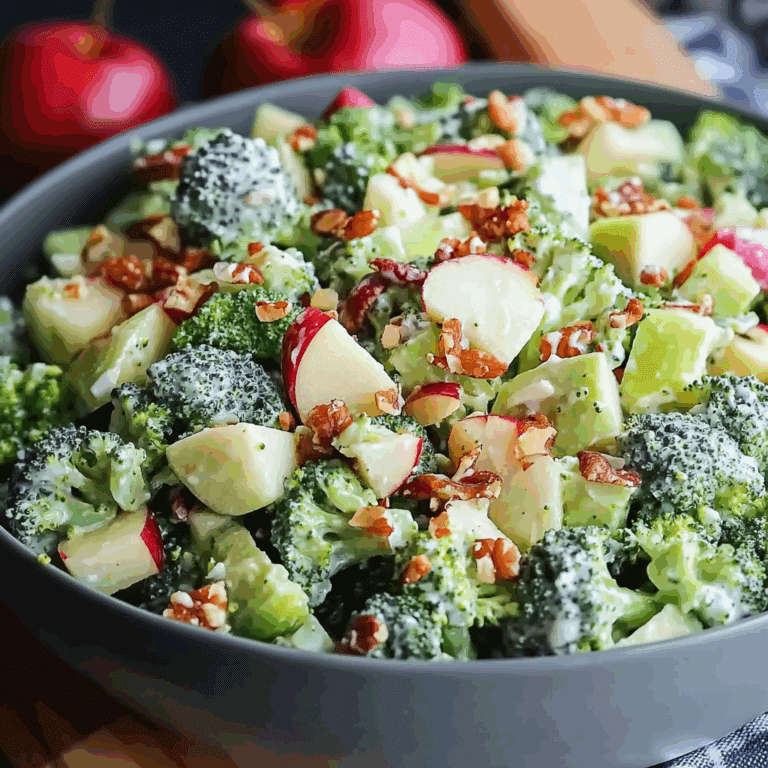 Honeycrisp Apple Broccoli Salad