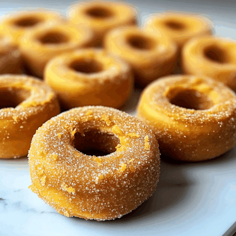 Peanut Butter & Pumpkin Pup Donuts