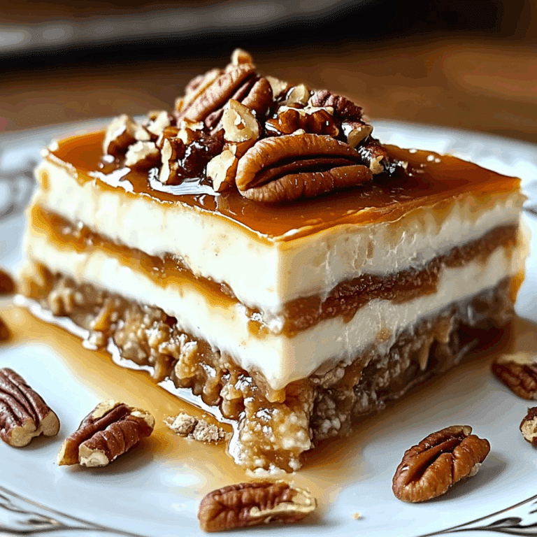 Pecan Pie Lasagna