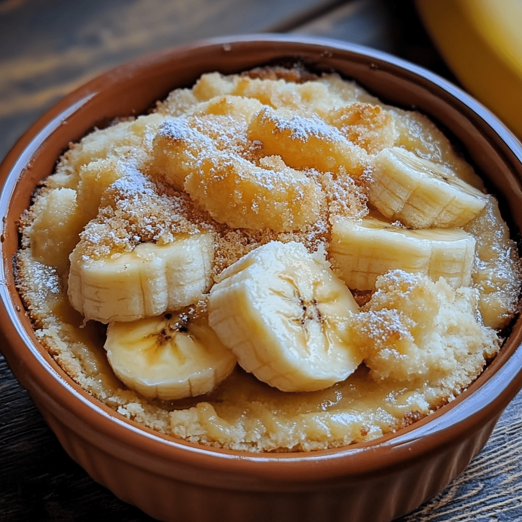 Southern Banana Cobbler