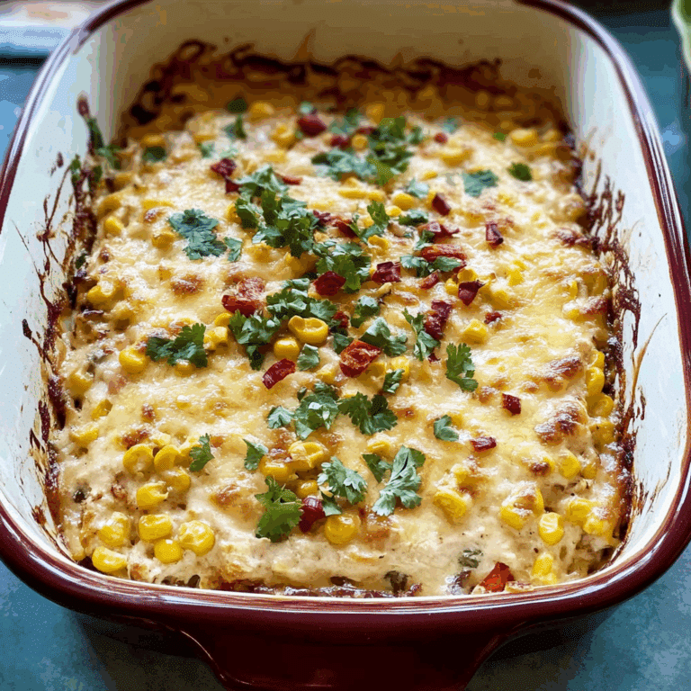 Street Corn Chicken Casserole