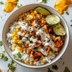 Street Corn Chicken Rice Bowl