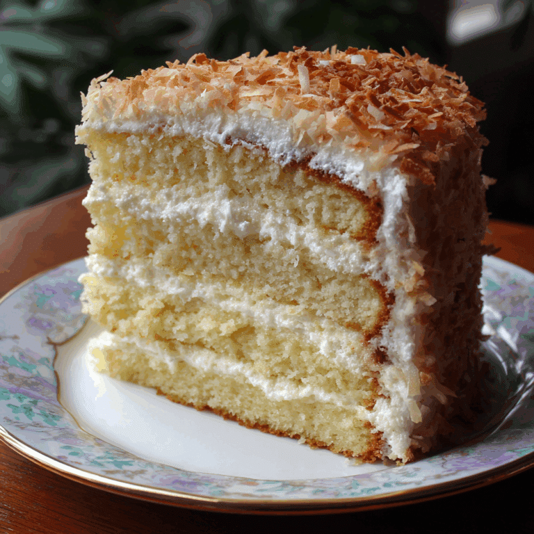 Coconut Cloud Cake