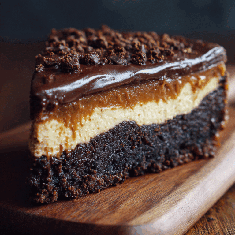Cosmic Brownie Cheesecake