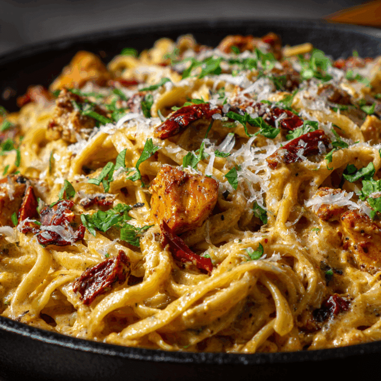 Cowboy Butter Chicken Linguine