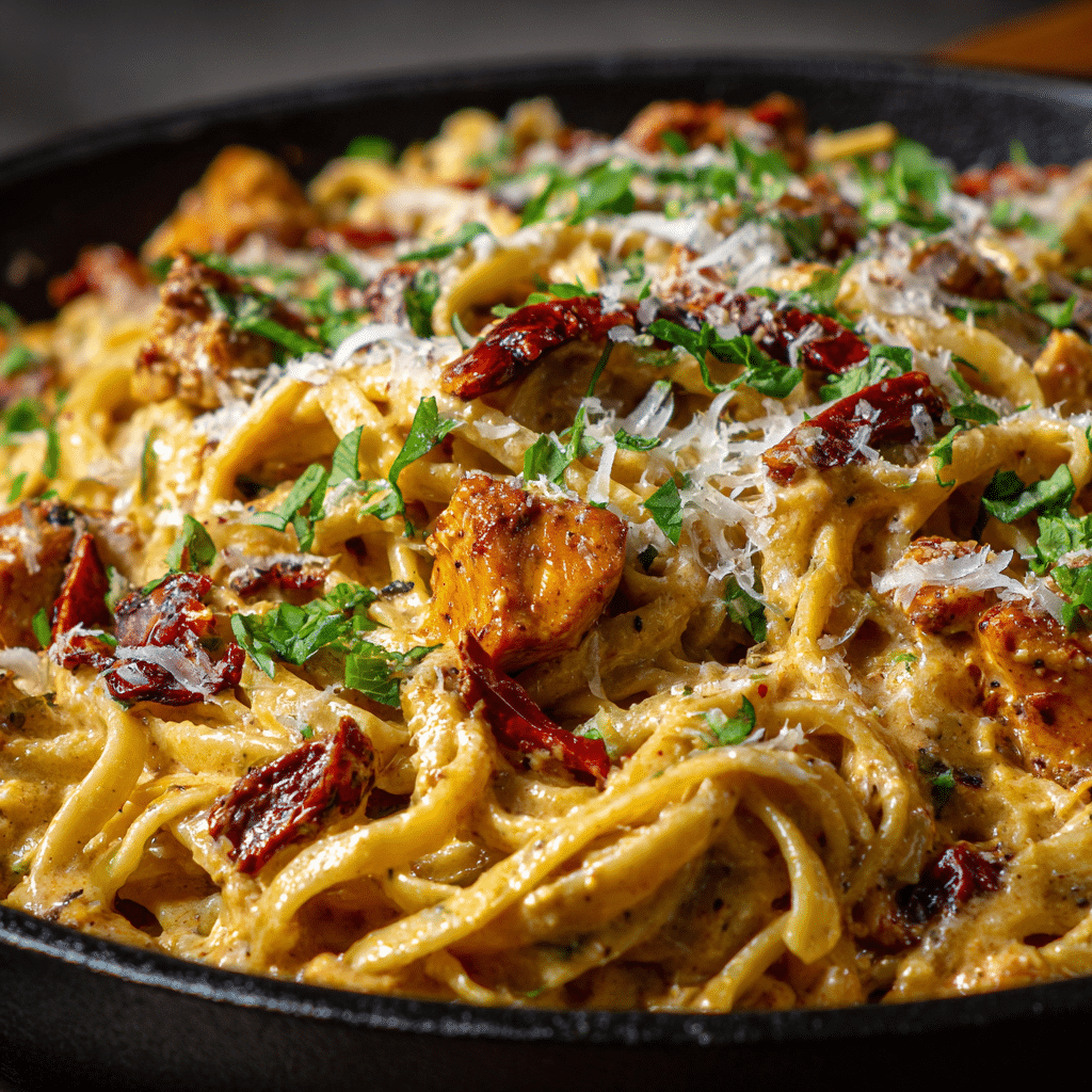 Cowboy Butter Chicken Linguine
