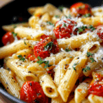 Garlic Butter Tomato Pasta
