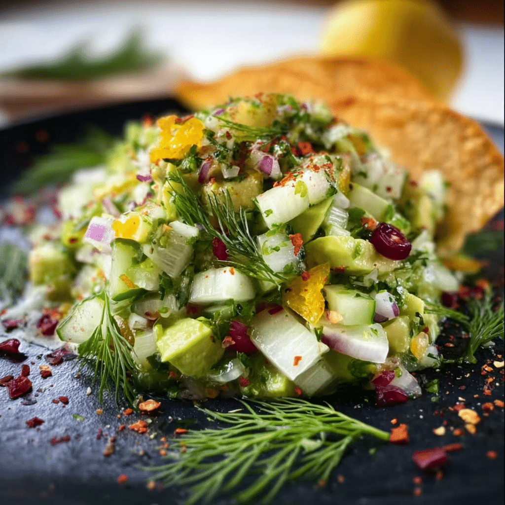 Avocado Fennel Salsa