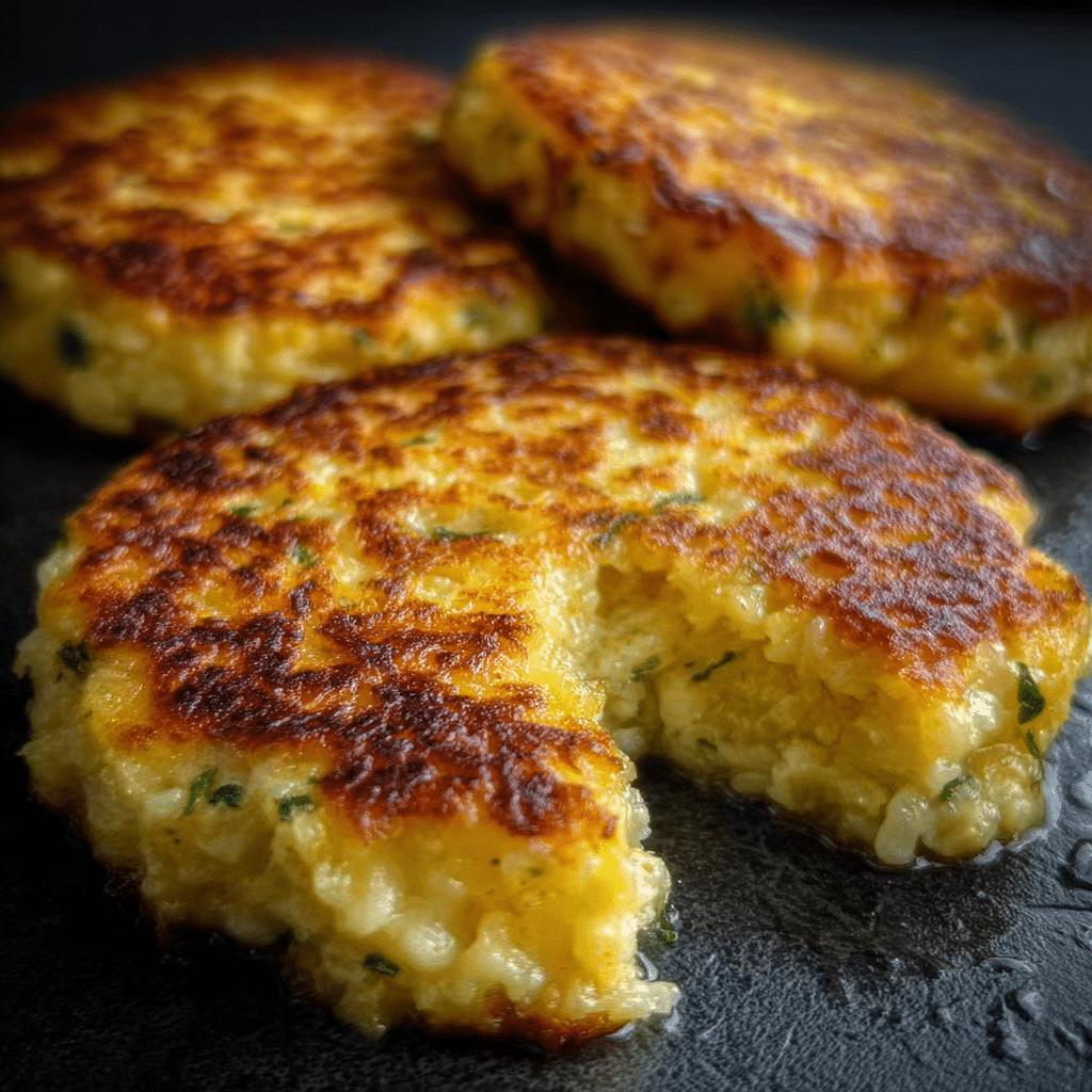 Cheesy Cauliflower Patties