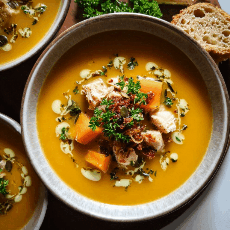 Chicken Butternut Squash Soup