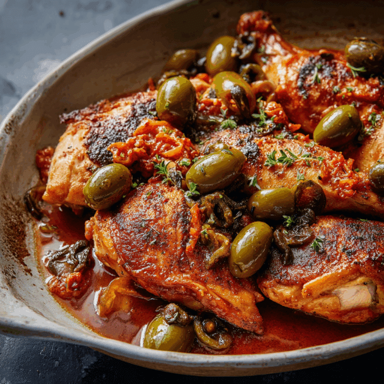 Chicken Puttanesca