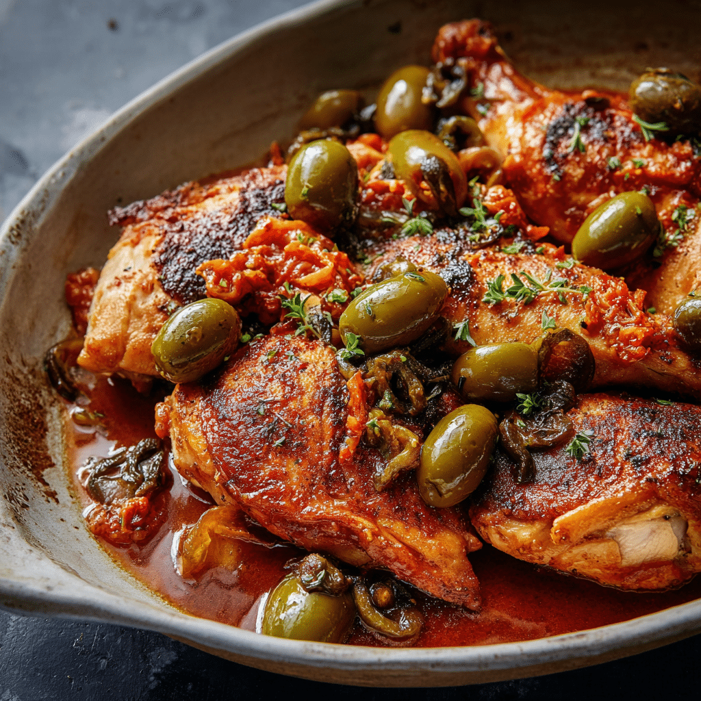 Chicken Puttanesca