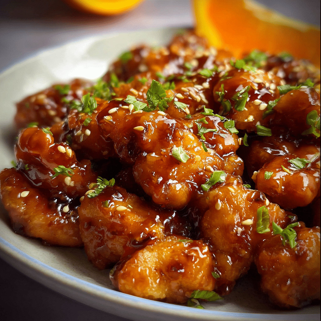 Chinese-Style Orange Chicken