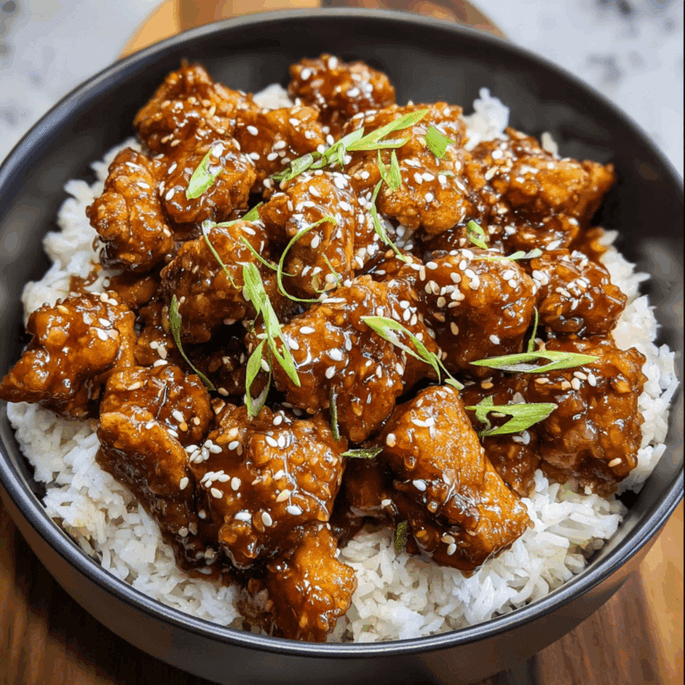 General Tso's Chicken Bowls