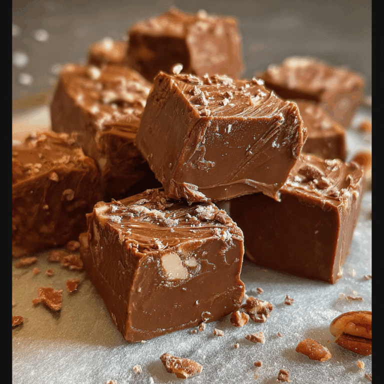 Homemade Chocolate Fudge