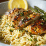 Lemon Chicken and Orzo