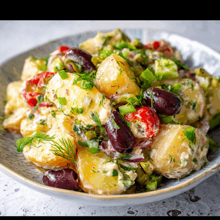 Mediterranean Potato Salad