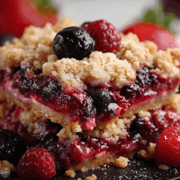 Mixed Berry Crumble