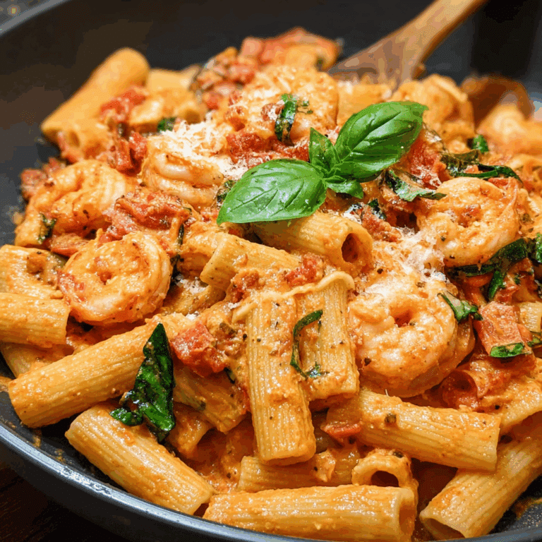 Shrimp Penne alla Vodka