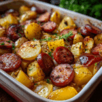 Smoked Sausage & Potato Bake