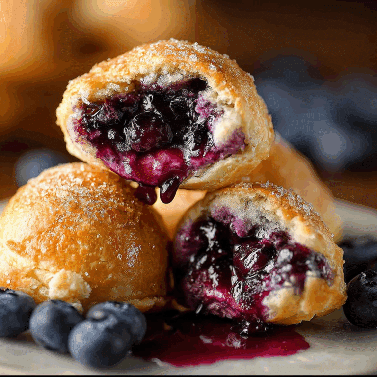 Blueberry Pie Bombs
