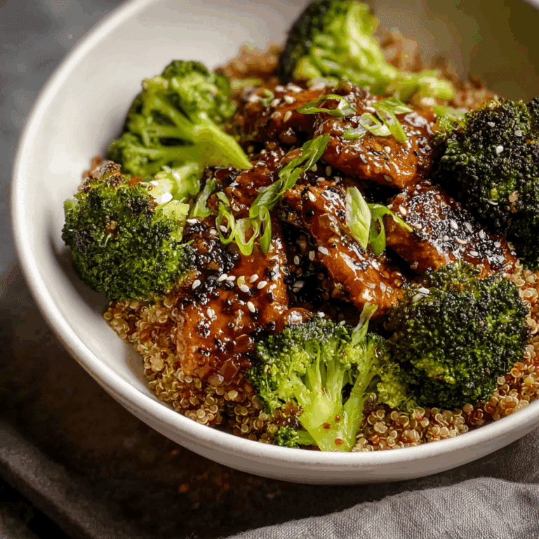 Bulgogi Bowls with Quinoa and Broccoli