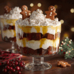 Festive Gingerbread Trifle