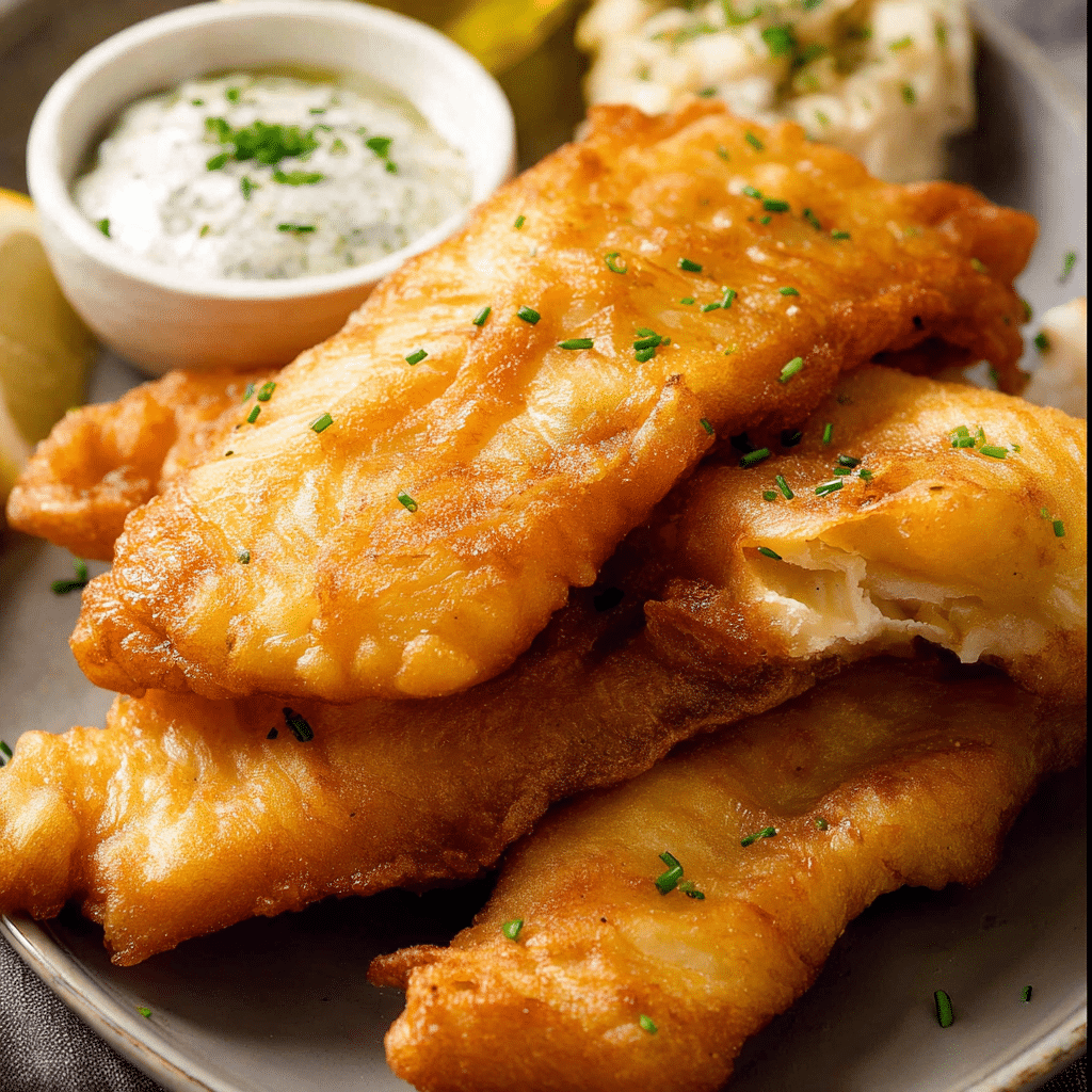 Fish Batter for Golden Fillets