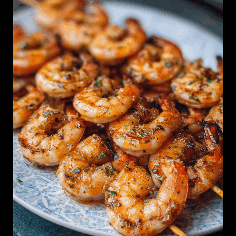 Grilled Shrimp Skewers
