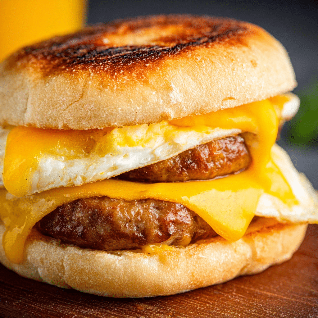 Homemade Sausage Egg Cheese