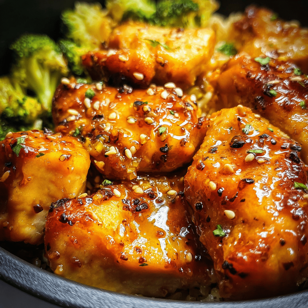 Honey Garlic Chicken Meal Prep