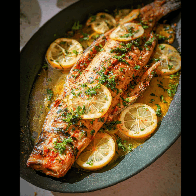 Oven Baked Trout