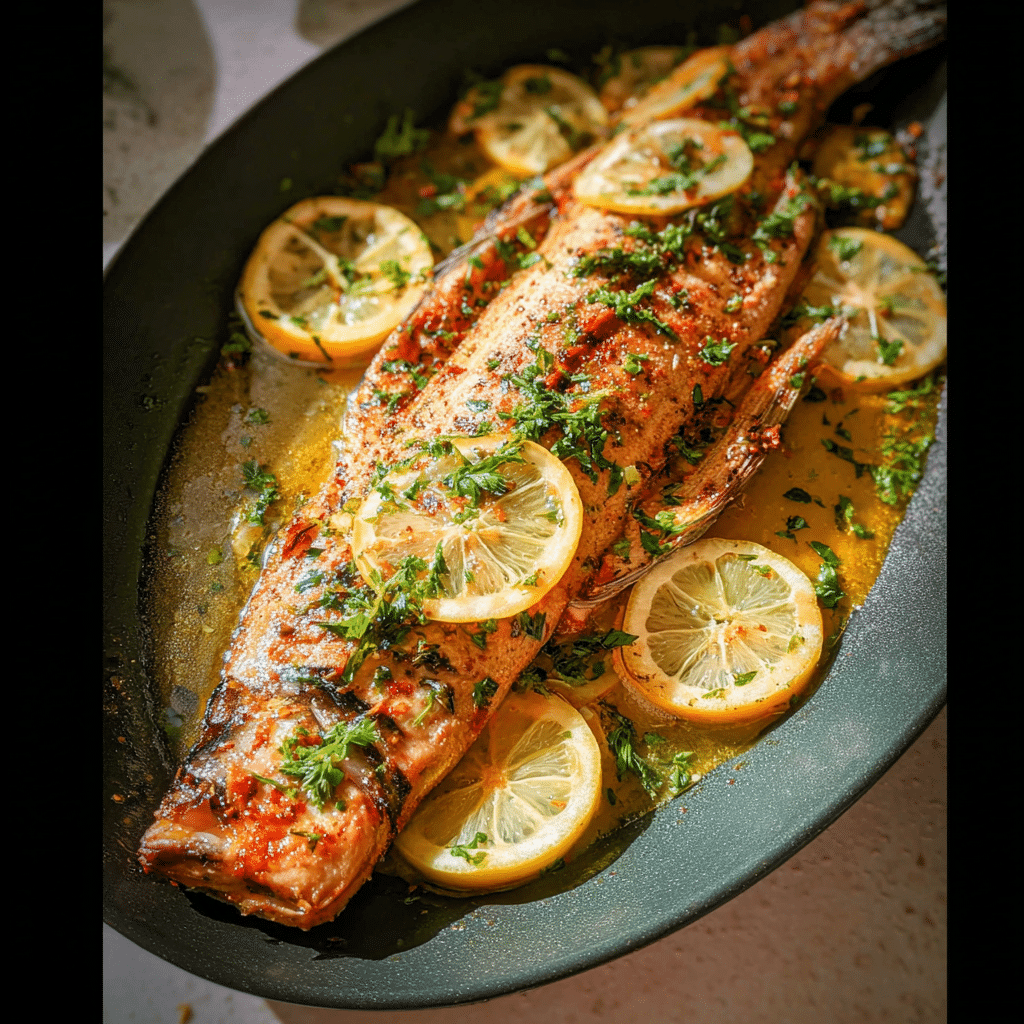 Oven Baked Trout
