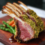 Pistachio Crusted Rack of Lamb