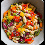 Rainbow Bean Salad