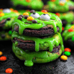 Slime-Filled Halloween Cookies