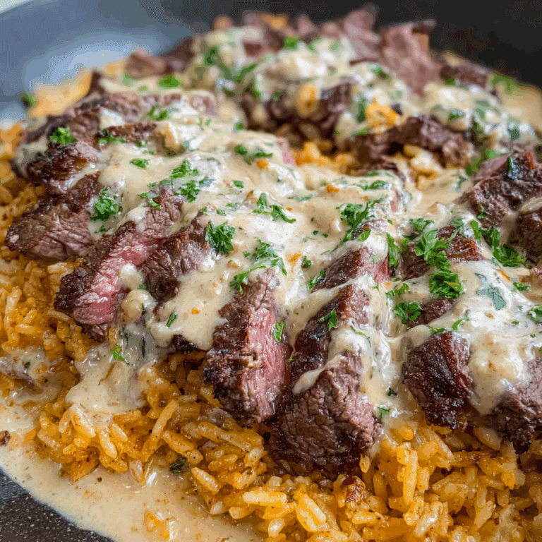 Steak and Queso Rice