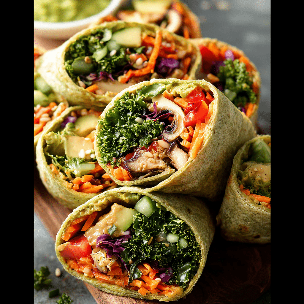 Vegan Veggie Wraps