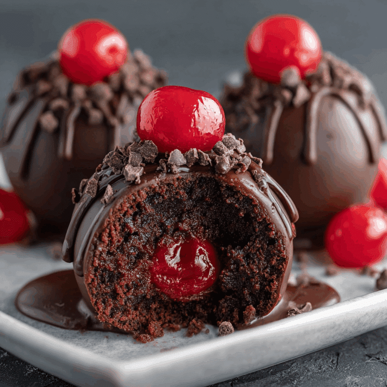 Amazing Chocolate Covered Cherry Brownie Bombs – Perfect Holiday Treat